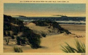 Ocean from the Sand Hills - Cape Henry, Virginia