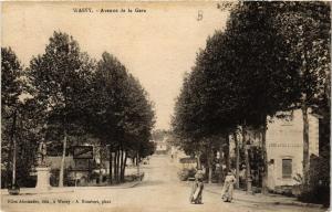 CPA WASSY Avenue de la Gare (616919)