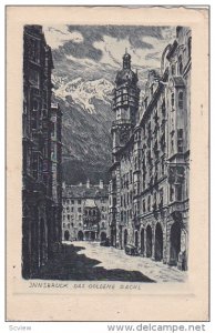 INNSBRUCK, Tirol, Austria, PU-1912; Das Goldene Dachl