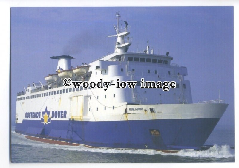 FE1335 - Oostende Dover Ferry - Reine Astrid , built 1975 ex Hellas - postcard