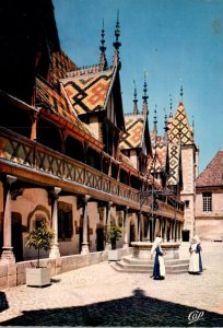 France Beaune Hostel Dieu Main Courtyard