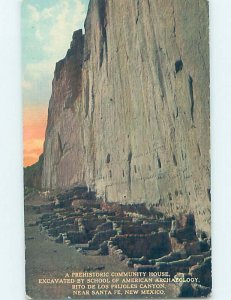 Pre-Chrome HISTORICAL SCENE Santa Fe New Mexico NM AH6777