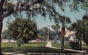 Florida Saint Petersburg Grounds Of The Manhattan Hotel