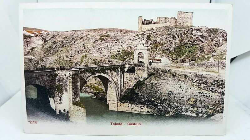 Vintage Postcard Toledo Castillo Espana  Spain