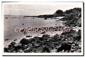 Old Postcard Beg Meil ??Little Beach In The Rocks