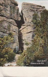 Entrance to Giant Rocks - Rock City Park, Olean NY, New York - UDB