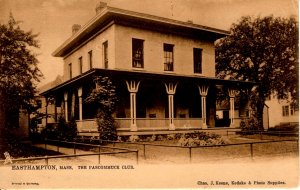 Easthampton, Massachusetts - The Pascommuck Club - Social Club - c1905