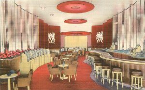 Postcard 1940s Reno Nevada Trocadero Supper Club interior Colorpicture 22-13132