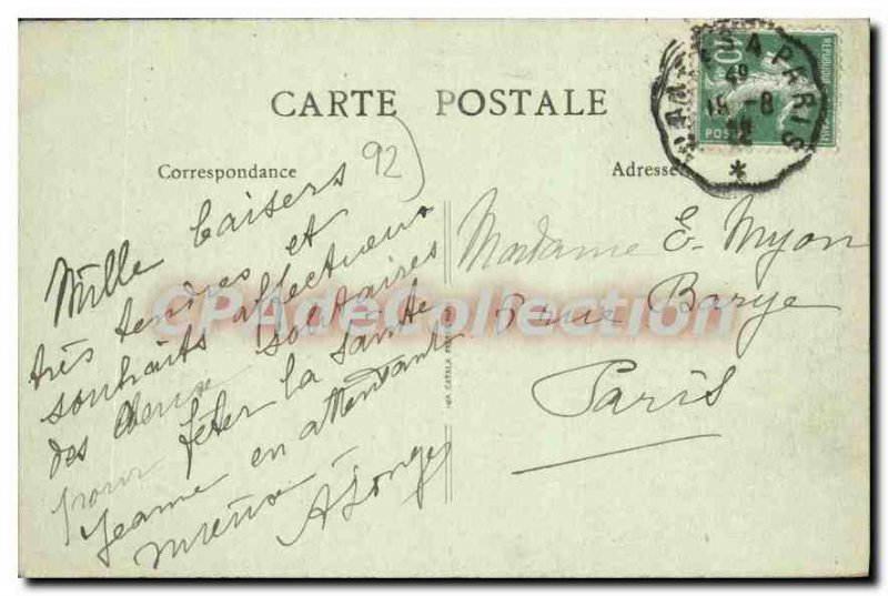 Postcard Old Mill Joly Colombes