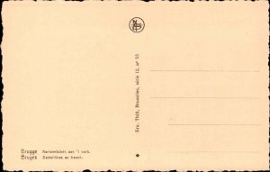 Vintage BRUGES BRUGGE BELGIUM Dantellieres Old Women LACE MAKERS WORKERS