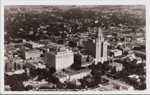 Rochester Minnesota From The Air RPPC C039