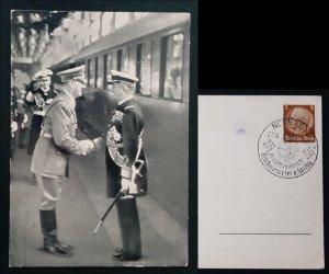 GERMAN EMPIRE THIRD 3rd REICH PROPAGANDA - ADOLF HITLER REICH FUHRER