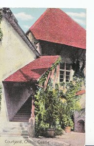 Switzerland Postcard - Courtyard - Chillon Castle   SL760
