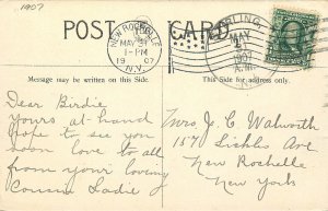 1907 Sterling New Jersey Birdseye View Postcard 26-620