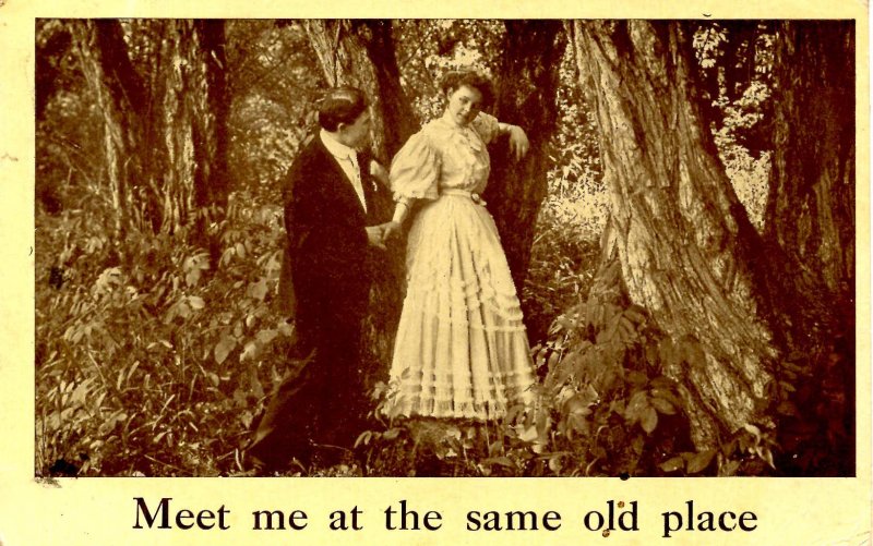 Romantic Couple - Meet me at the same old place