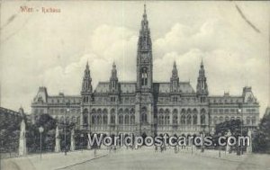 Rathaus Wien, Vienna Austria Unused 