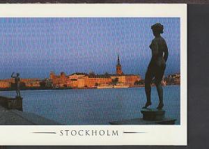 Skyline Stockholm Sweden Postcard BIN 510