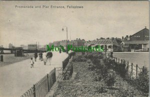 Suffolk Postcard - Promenade and Pier Entrance, Felixstowe    RS28716