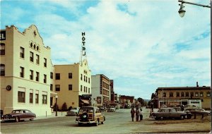 Sherman Avenue View, Coeur d'Alene ID c1972 Vintage Postcard C48