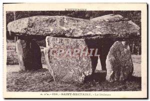 Old Postcard Dolmen Menhir Saint Nectaire The dolmen Auvergne