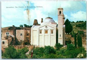 Postcard - The Church of St. Lazarus - Bethany, Jerusalem, Israel