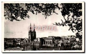 Old Postcard in Quimper General view taken of Frugy