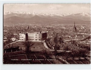 Postcard Panorama E Colonia 3 Gennaio Turin Italy