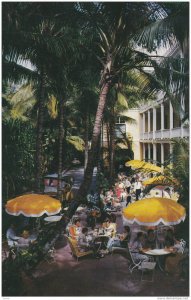 Bird's Eye View of Patio, Royal Victoria Hotel, Nassau, Bahamas, 40-60s