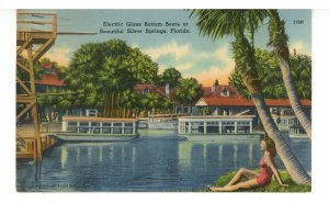 FL - Silver Springs. Glass Bottom Sightseeing Boats