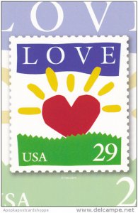 United States 29 Cent Love Stamp 1993