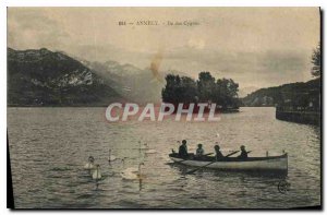 Postcard Old Annecy Ile des Cygnes