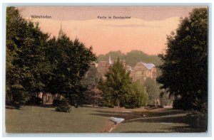 c1910 Lot in the Dambachtal Wiesbaden Germany Antique Unposted Postcard