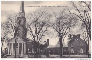 Congregational Church , WELLESLY , Massachusetts , 30s