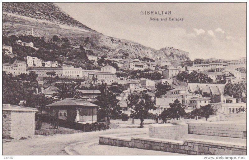 Rosia And Barracks, GIBRALTAR, 1900-1910s