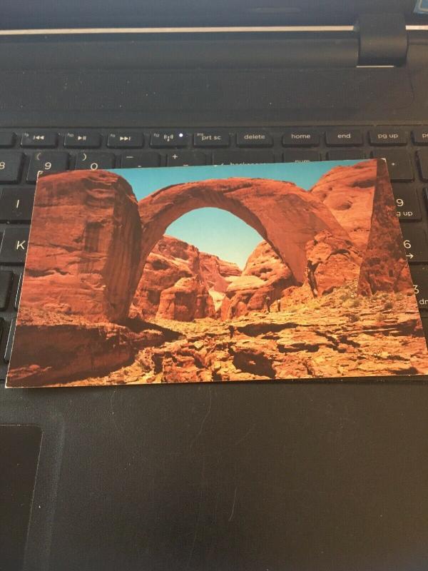 Vintage Postcard; Rainbow Bridge, National Monument Southern Utah