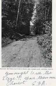 NH - Bristol, Road Between Nutting's Beach, Newfound Lake  & Sugar Loaf