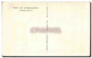 Old Postcard Superbagneres Hotel