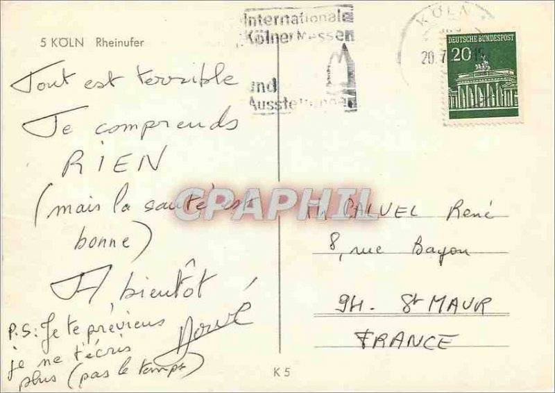 Postcard Modern Koln am Rhein