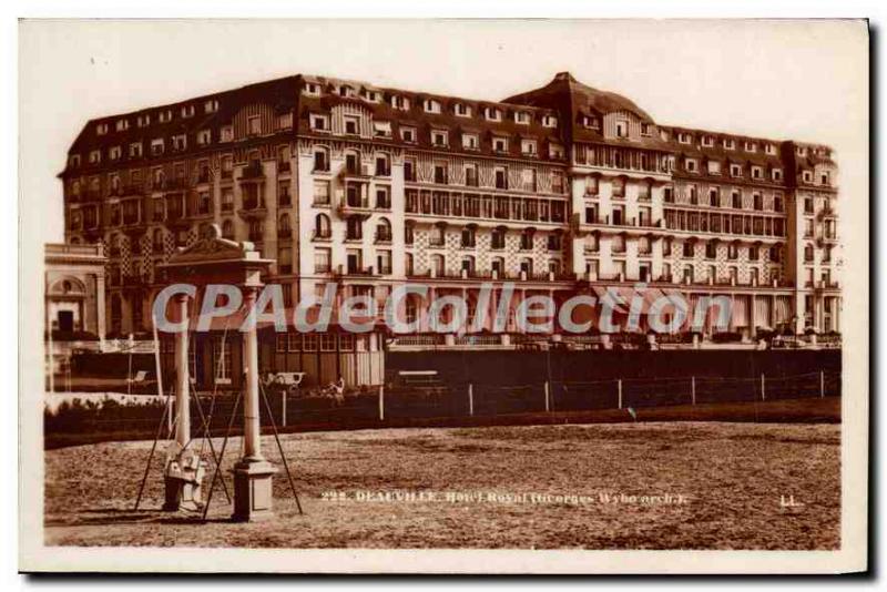 Postcard Old Royal Hotel Deauville