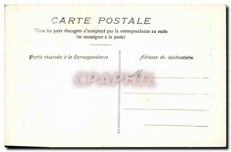 Old Postcard Laon Monument Teachers