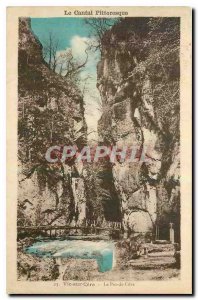 Old Postcard Picturesque Cantal Vic on Cere Cere The No