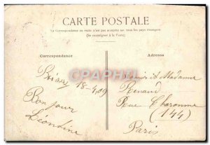 Postcard Old Chateau Du Prince Wagram Boissy-Saint-Léger