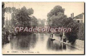 Postcard Old Corbeil Essonnes view