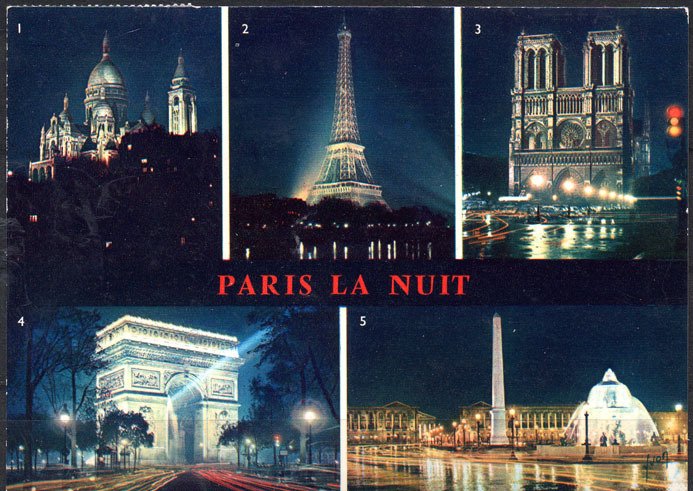 FRANCE NICE.  and PARIS AT NIGHT.