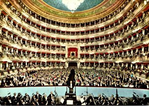 Italy Milano La Scala Theatre La Scala Interior