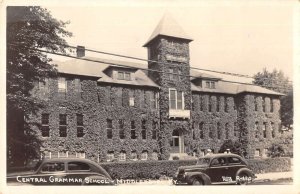 Middleboro Kentucky Central Grammar School Real Photo Vintage Postcard AA21819