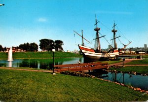 Canada Quebec The Grande Hermine Replica Of Cartier's Flagship 1984