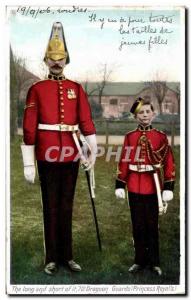 CPA Militaria The long and short of it 7th Dragon Guards (Princess Royal's) Unif