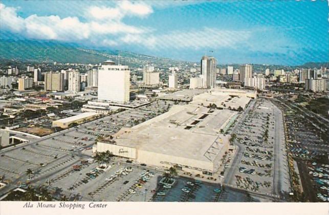 Hawaii Honolulu Ala Moana Shopping Center