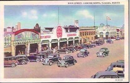 MEX Tijuana Main Street Looking North